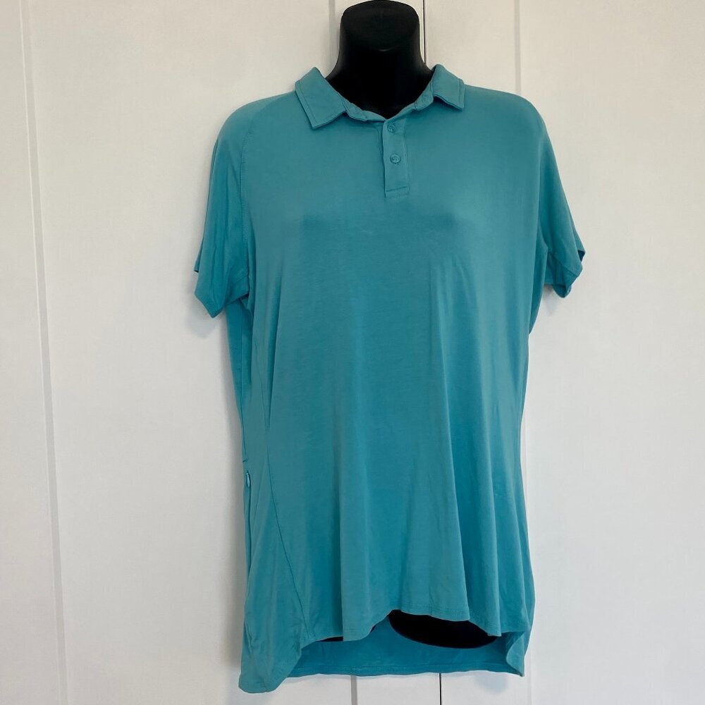Tilley Collar Blue Shirt Whistler Tec Polo‎ Size Extra Large
